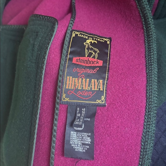 VINTAGE STEINBOCK | wool coat -made in Austria | size 18 - Picture 6 of 6